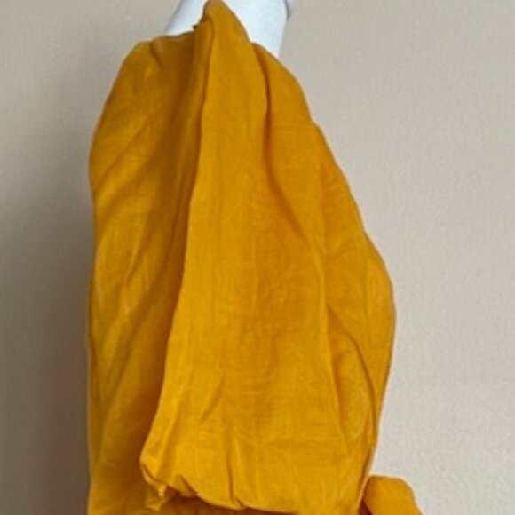 Banana Republic Gold Open Back Dress - Picture 2 of 5